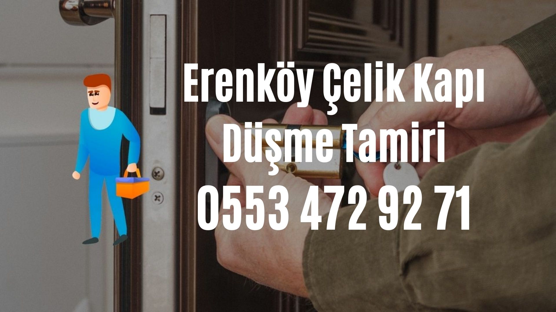 Erenköy Çelik Kapı Düşme Tamiri