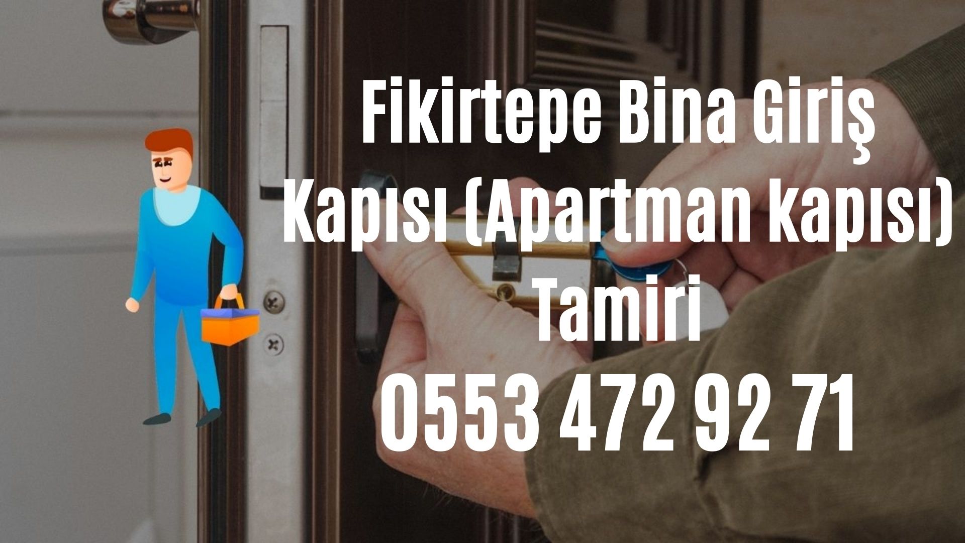 Fikirtepe Bina Giriş Kapısı (Apartman kapısı) Tamiri