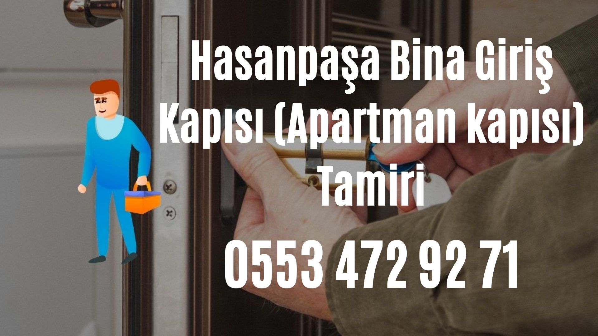 Hasanpaşa Bina Giriş Kapısı (Apartman kapısı) Tamiri