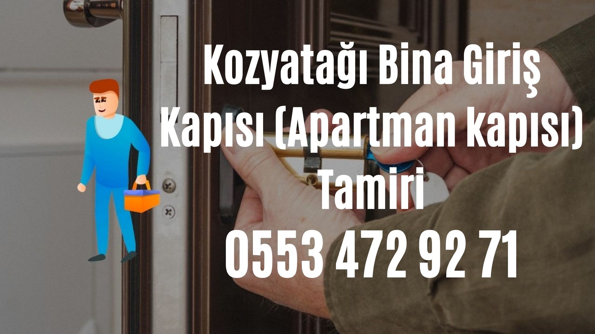 Kozyatağı Bina Giriş Kapısı (Apartman kapısı) Tamiri